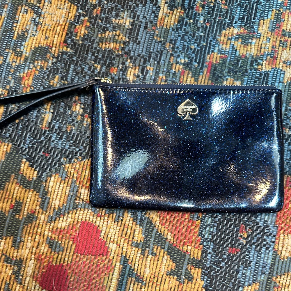 Gorgeous Kate Spade Navy Sparkly Wristlet